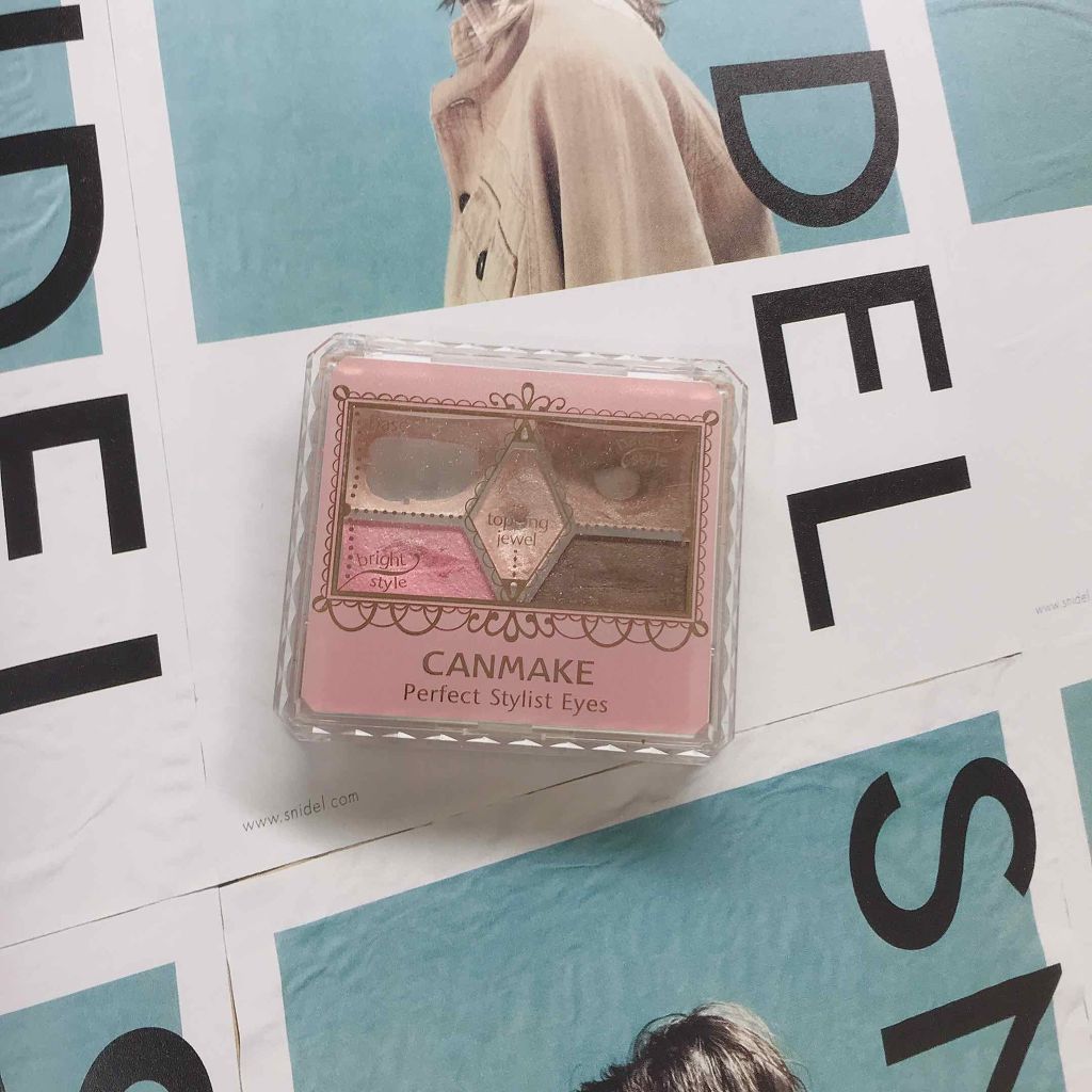 【旧品】パーフェクトスタイリストアイズ/キャンメイク/アイシャドウパレットを使ったクチコミ(1枚目)