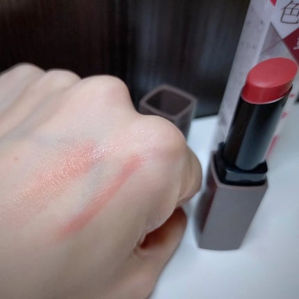 リップカラーシールド/CEZANNE/口紅を使ったクチコミ(3枚目)