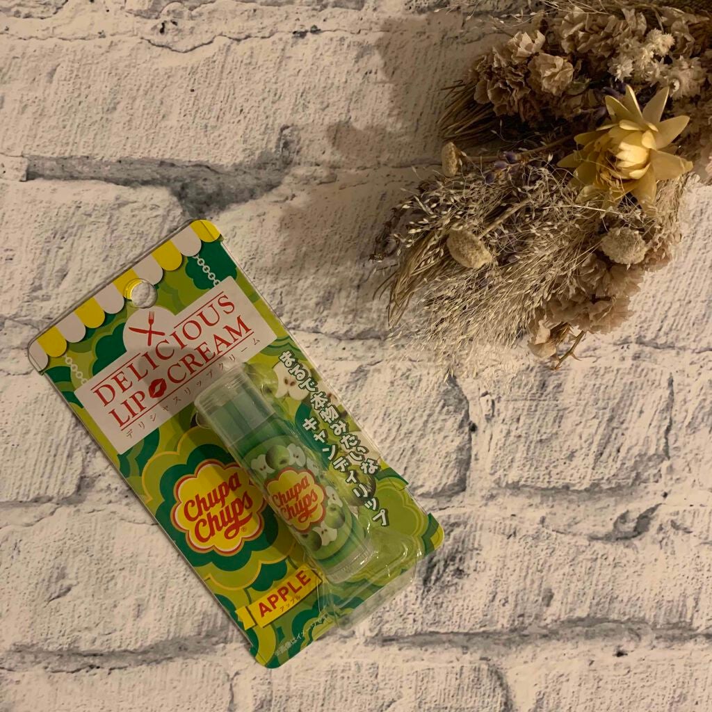 デリシャスリップクリーム Chupa Chups(チュッパチャプス)/デリシャスリップクリーム/リップクリームを使ったクチコミ(3枚目)