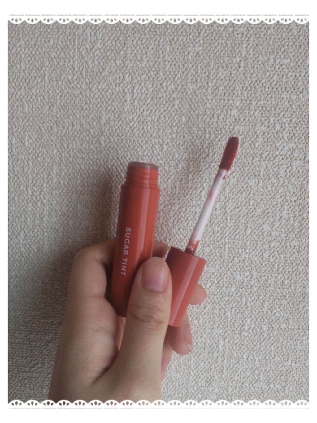 ジューシーパンシュガーティント/A’pieu/リップティントを使ったクチコミ(5枚目)