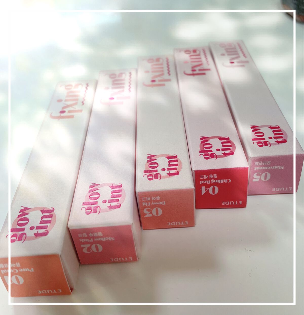 グロウ フィクシングティント/ETUDE/リップティントを使ったクチコミ（3枚目）