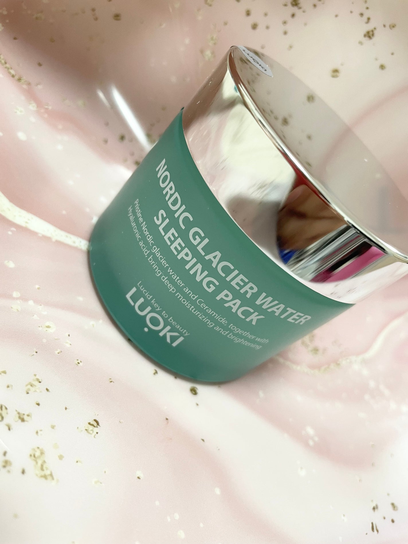 ノルディック氷河水スリーピングパック/LUOKI/フェイスクリームを使ったクチコミ(1枚目)