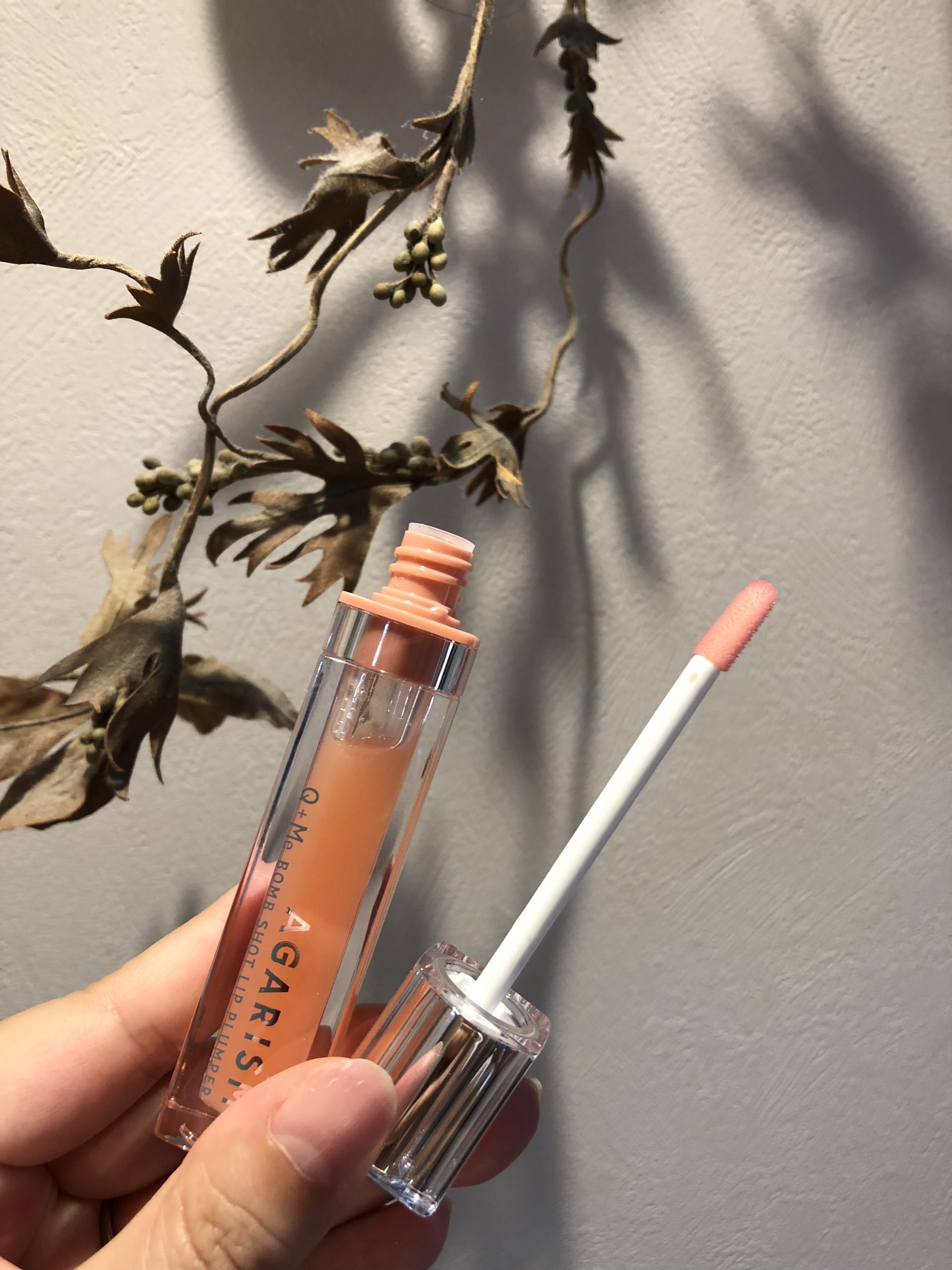 キューミ―ボムショットリッププランパー/AGARISM/リッププランパーを使ったクチコミ（1枚目）