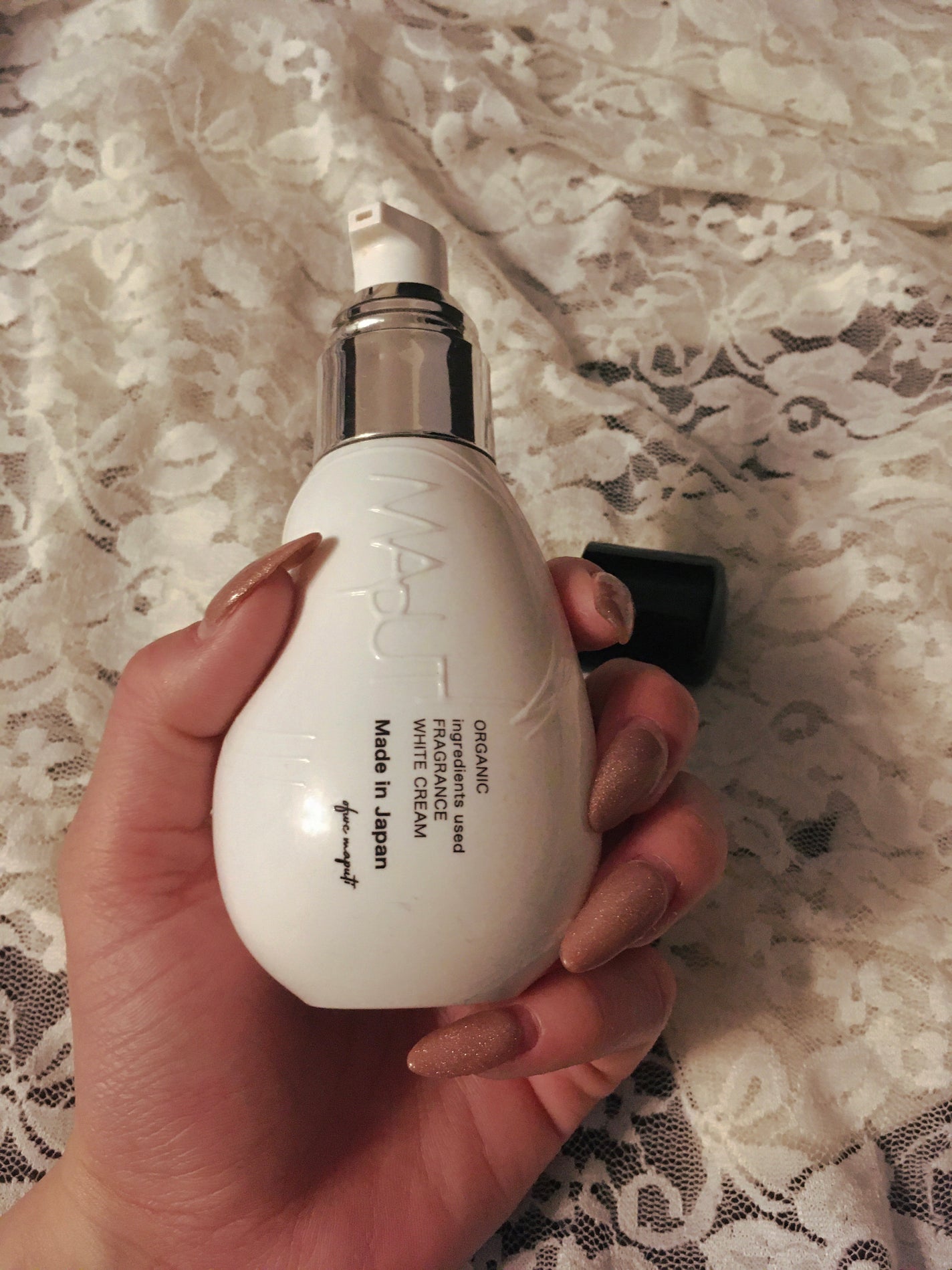 オーガニックフレグランスホワイトクリーム/MAPUTI/デリケートゾーンケアを使ったクチコミ(1枚目)