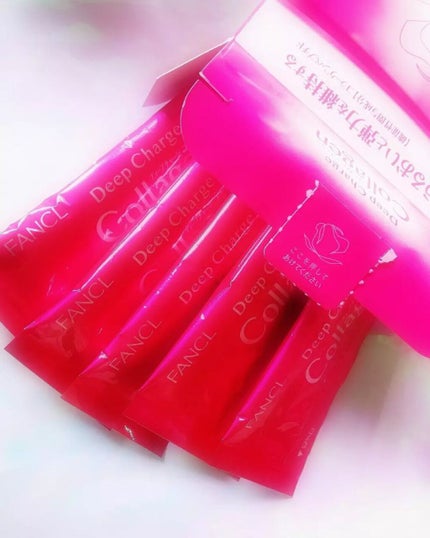 ディープチャージ コラーゲン パウダー/ファンケル/食品を使ったクチコミ(3枚目)