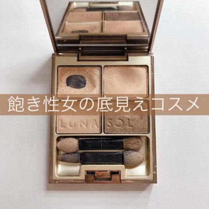 スキンモデリングアイズ/LUNASOL/アイシャドウパレットを使ったクチコミ(1枚目)