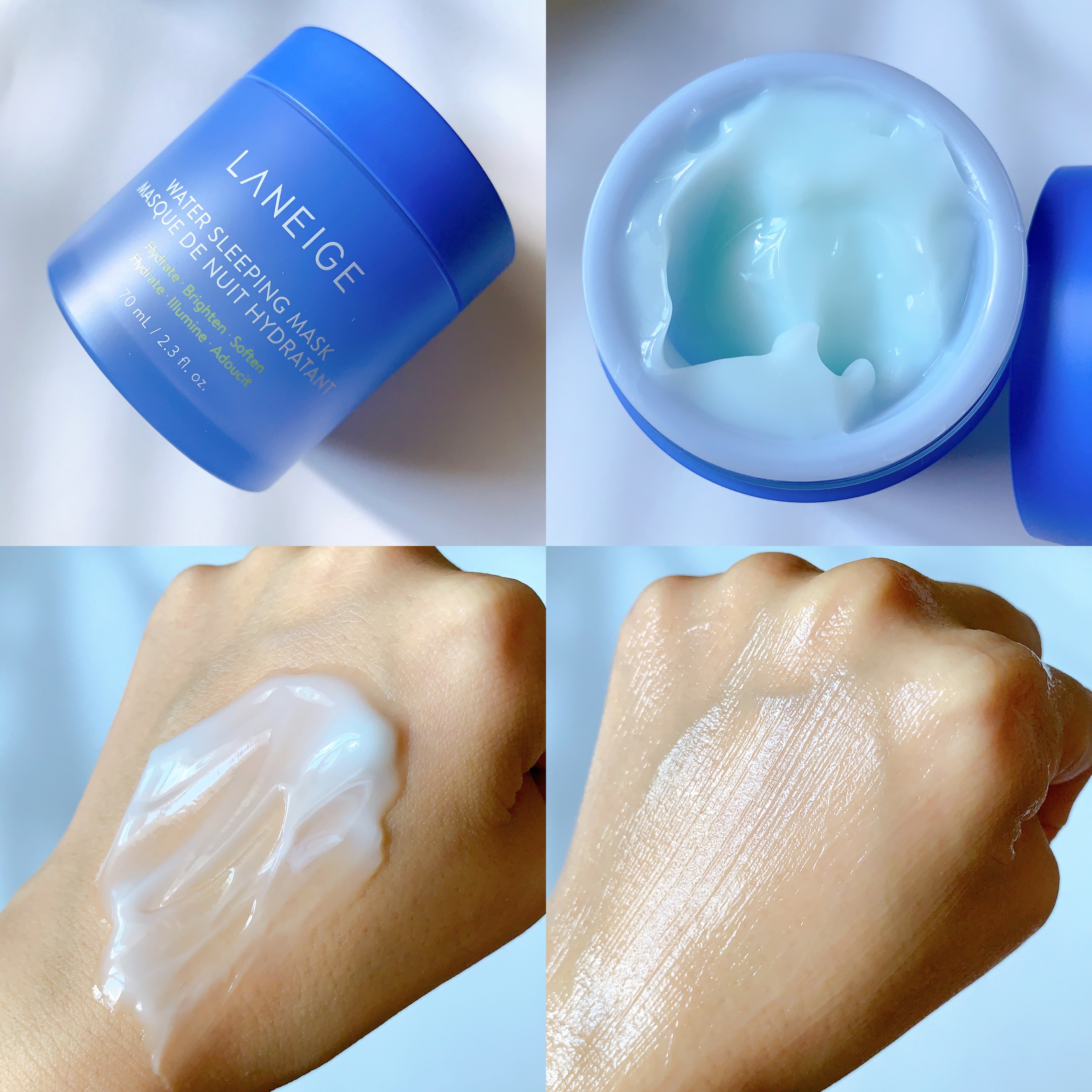 シカスリーピングマスク/LANEIGE/フェイスクリームを使ったクチコミ（2枚目）