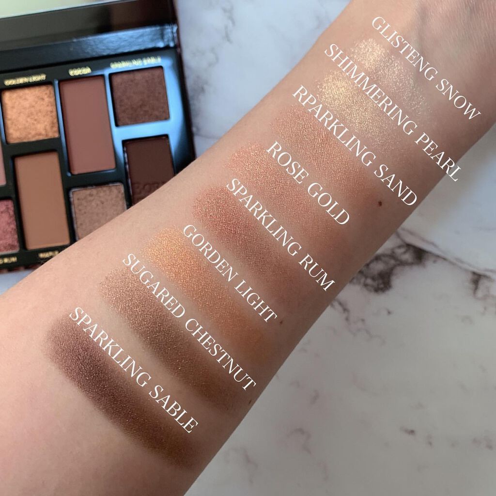 ボーン ディス ウェイ ザ ナチュラル ヌード アイシャドウ パレット/Too Faced/アイシャドウパレットを使ったクチコミ(2枚目)