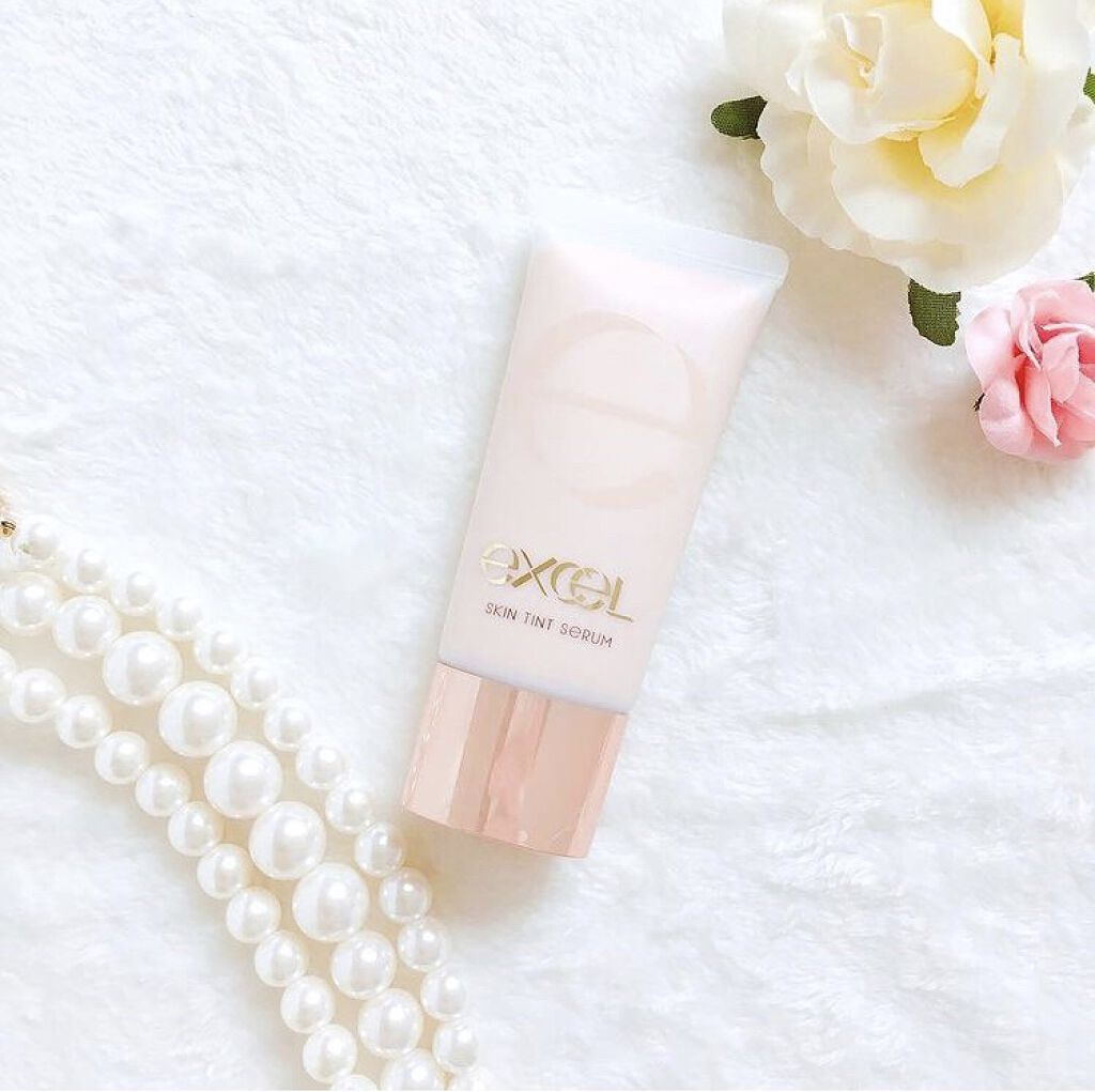 スキンティントセラム/excel/リキッドファンデーションを使ったクチコミ（1枚目）