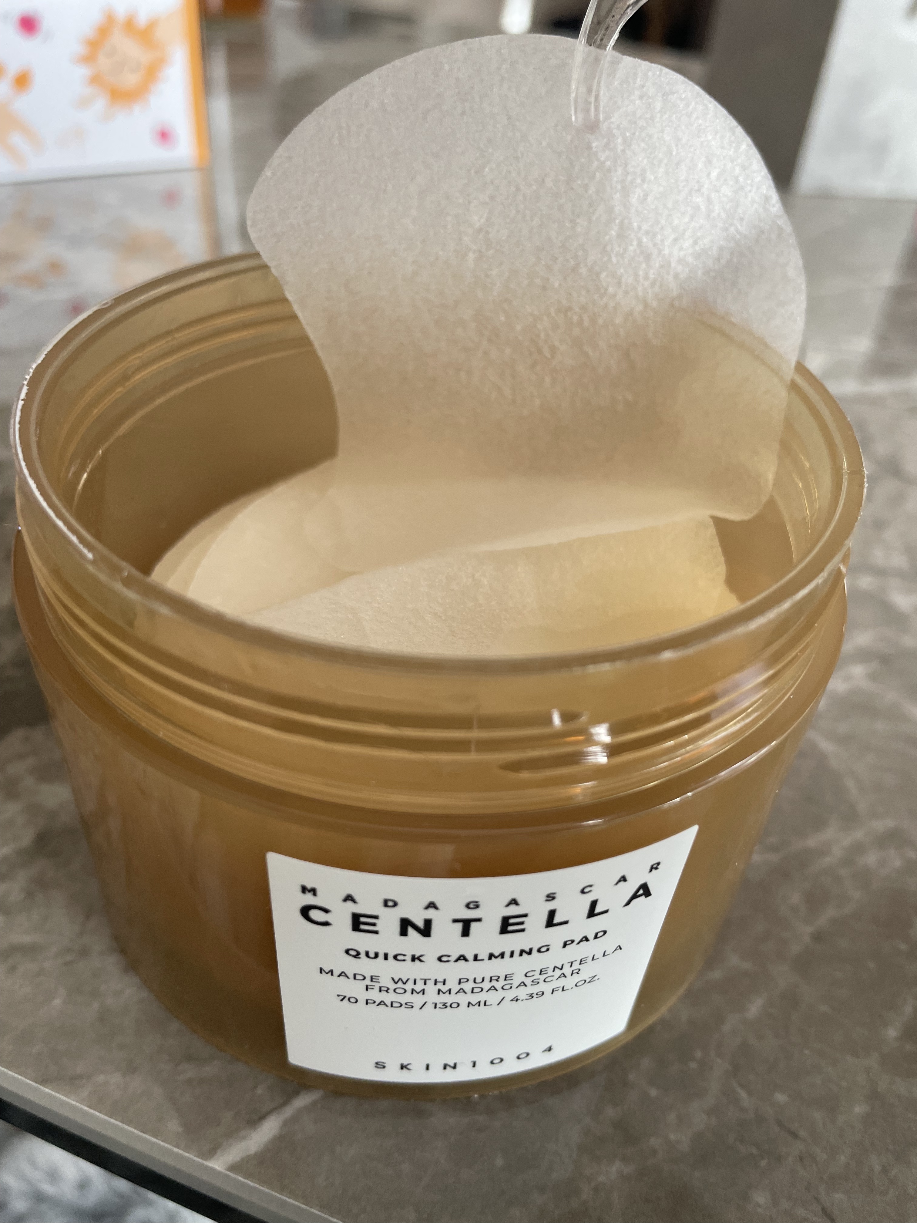 センテラ クイックカーミングパッド/SKIN1004/トナーパッドを使ったクチコミ（2枚目）