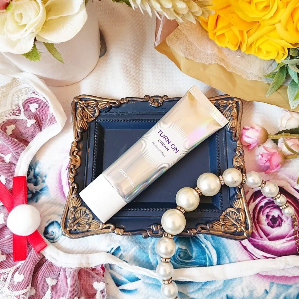 デュイセル ターンオンクリーム/DEWYCEL/フェイスクリームを使ったクチコミ(2枚目)