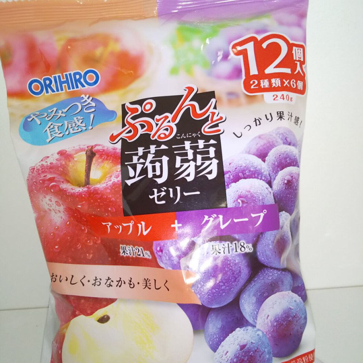 蒟蒻ゼリー/オリヒロ/食品を使ったクチコミ（1枚目）