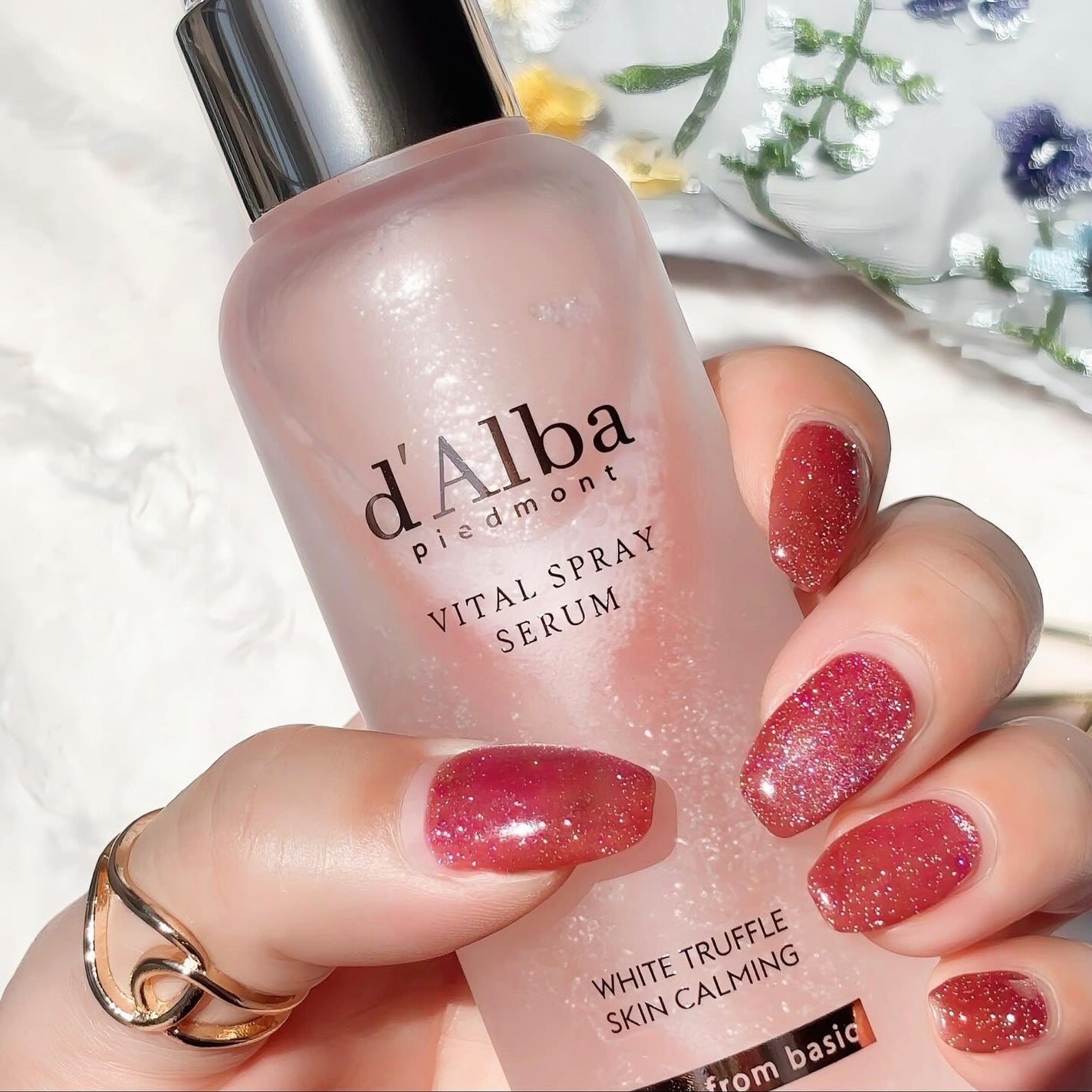ダルバ ホワイトトリュフバイタルスプレーセラム/ダルバ/ミスト状化粧水を使ったクチコミ(2枚目)