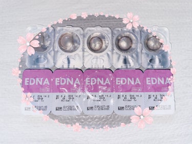 EDNA 1day あじさいラベンダー/EDNA/ワンデー（１DAY）カラコンを使ったクチコミ（1枚目）