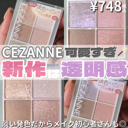 ペールトーンアイシャドウ/CEZANNE/アイシャドウを使ったクチコミ(1枚目)