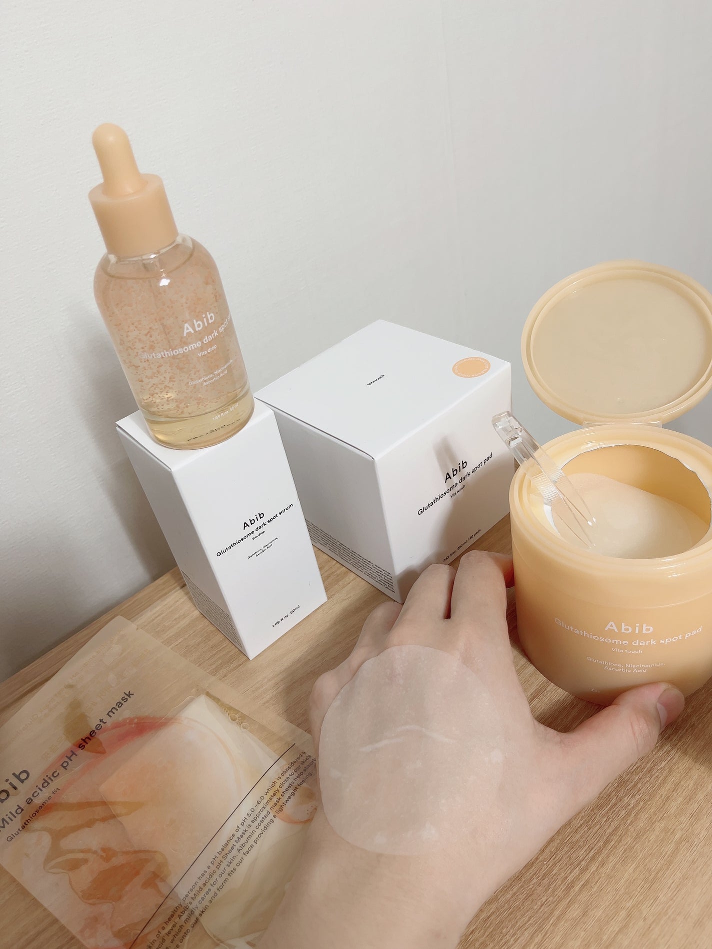 アビブ グルタチオンソームダークスポットセラムビタドロップ/Abib /美容液を使ったクチコミ(4枚目)