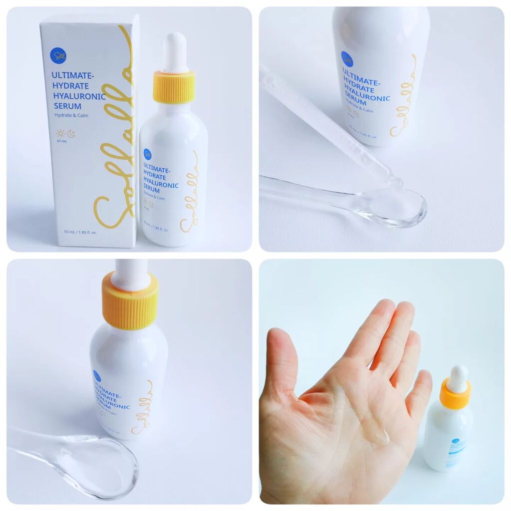 アルティメイト ハイドレート ヒアルロニックセラム/sollalla/美容液を使ったクチコミ（3枚目）