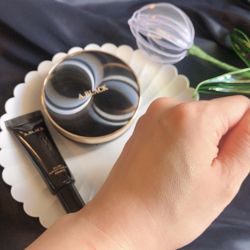 オールデイパーフェクトカバークッション/A.BLACK/クッションファンデーションを使ったクチコミ(8枚目)