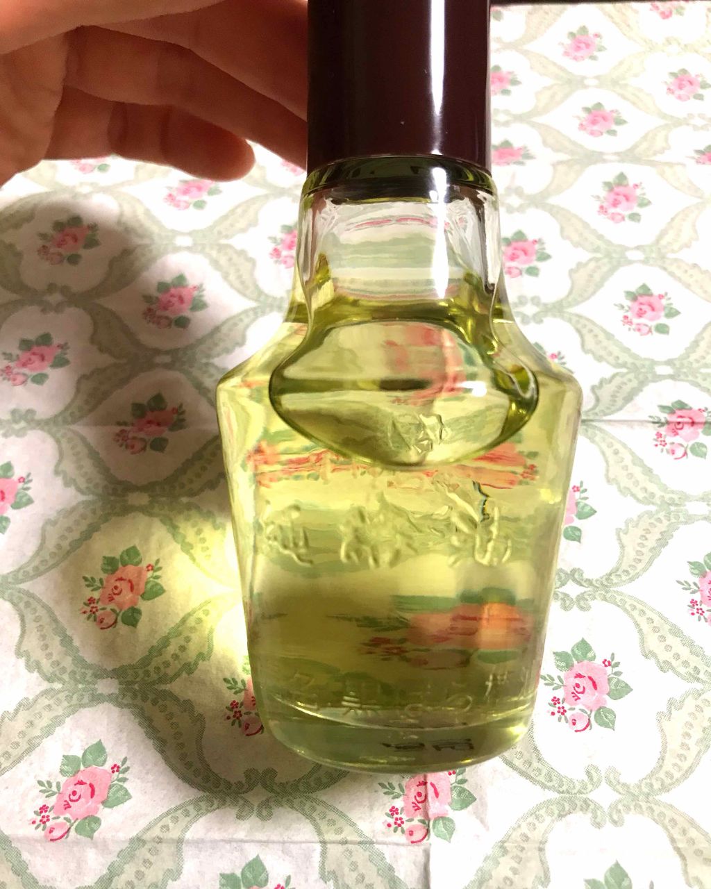 黒ばら　純椿油/黒ばら本舗/ヘアオイルを使ったクチコミ（1枚目）