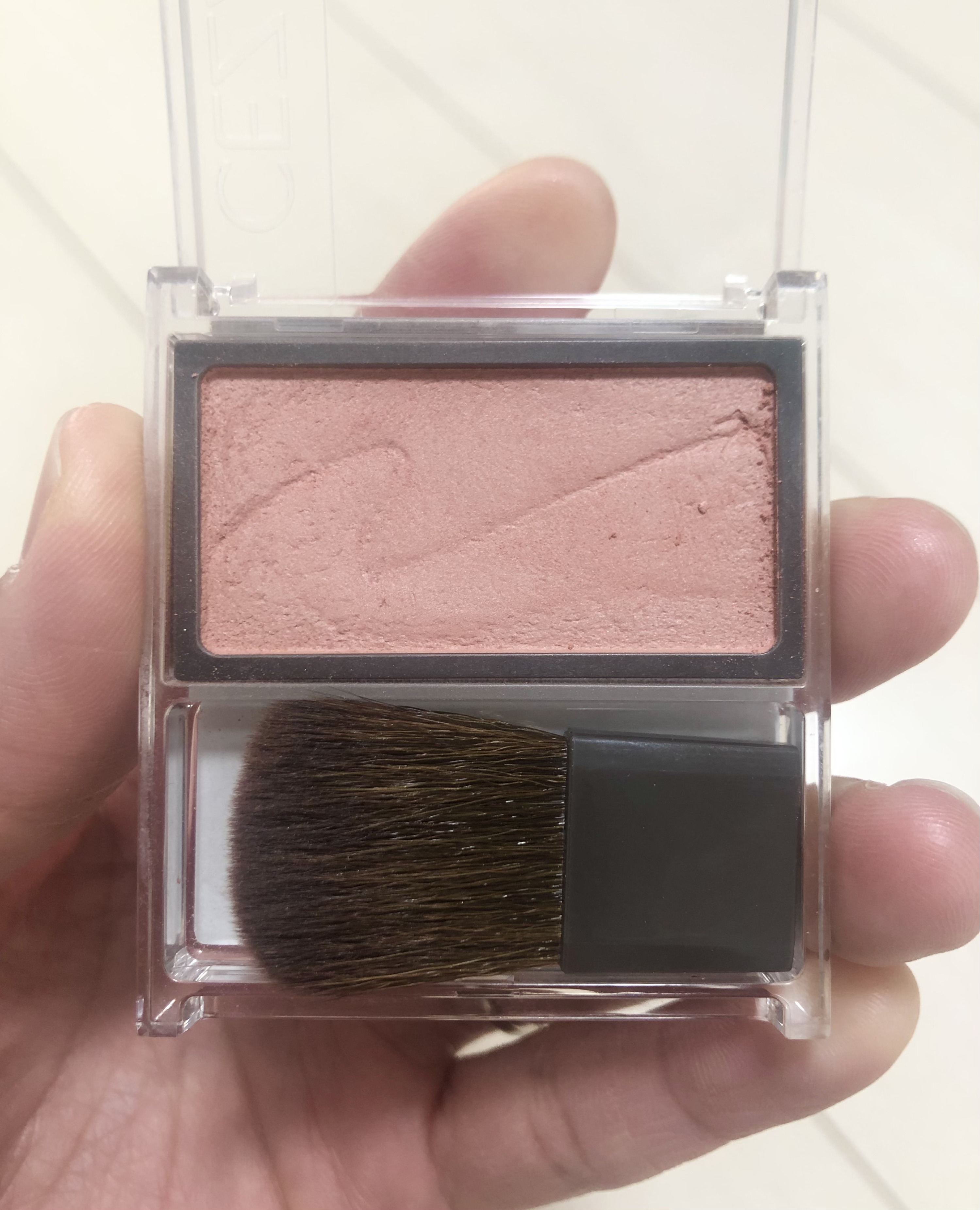 チークブラッシュ/CEZANNE/パウダーチークを使ったクチコミ（3枚目）