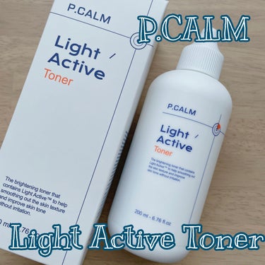ライトアクティブトナー　/P.CALM/化粧水を使ったクチコミ（1枚目）