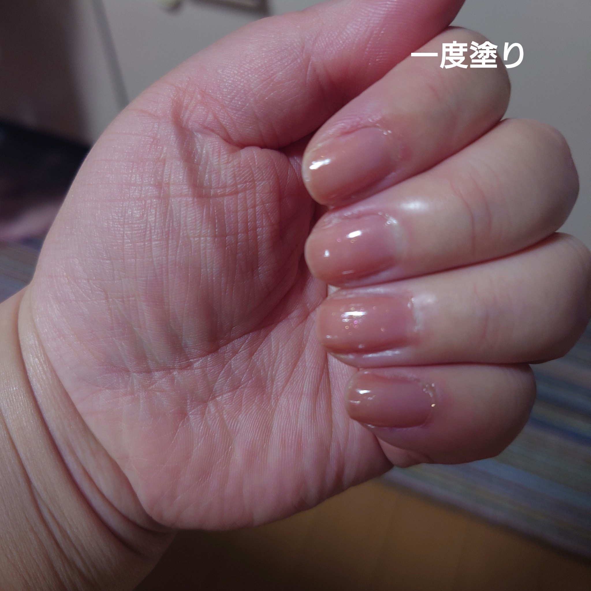 エクセル ネイルポリッシュ N NL41 あまい夢(ルビーピンク)/excel/マニキュアを使ったクチコミ（2枚目）