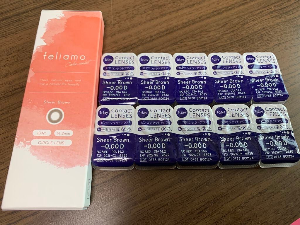 feliamo 1day/feliamo/ワンデー(1DAY)カラコンを使ったクチコミ(2枚目)
