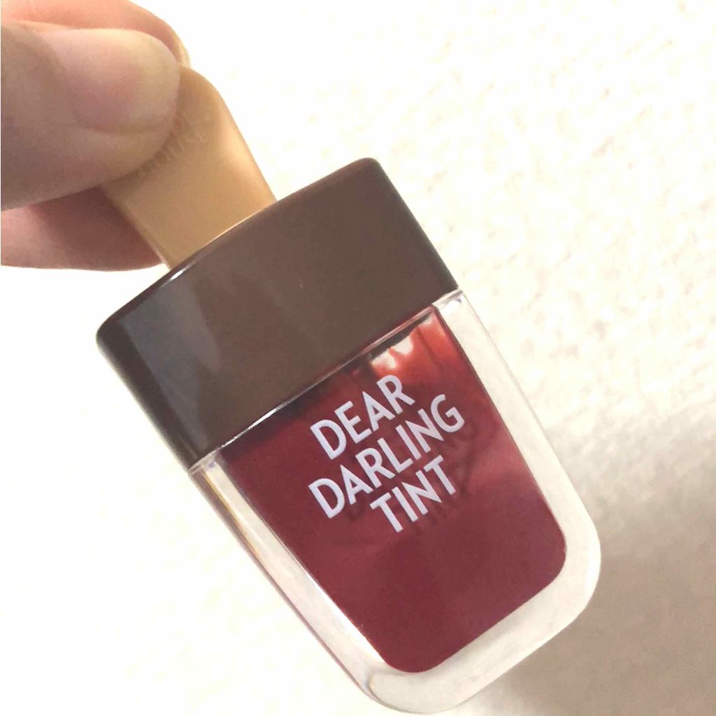 ディアダーリン ウォータージェルティント (アイスティント)/ETUDE/口紅を使ったクチコミ(1枚目)