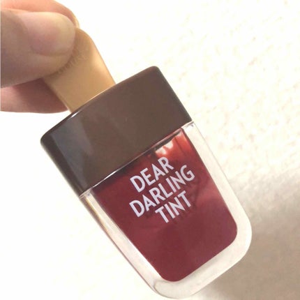 ディアダーリン ウォータージェルティント (アイスティント)/ETUDE/口紅を使ったクチコミ(1枚目)