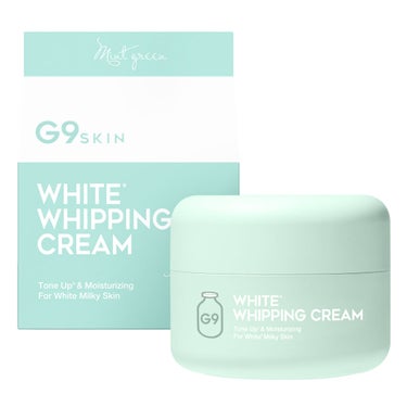G9SKIN WHITE WHIPPING CREAM(ウユクリーム) ミントグリーン