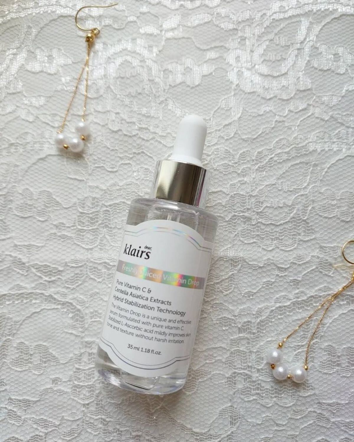 フレッシュリージュースドビタミンドロップ(35ml)/Klairs/美容液を使ったクチコミ（1枚目）