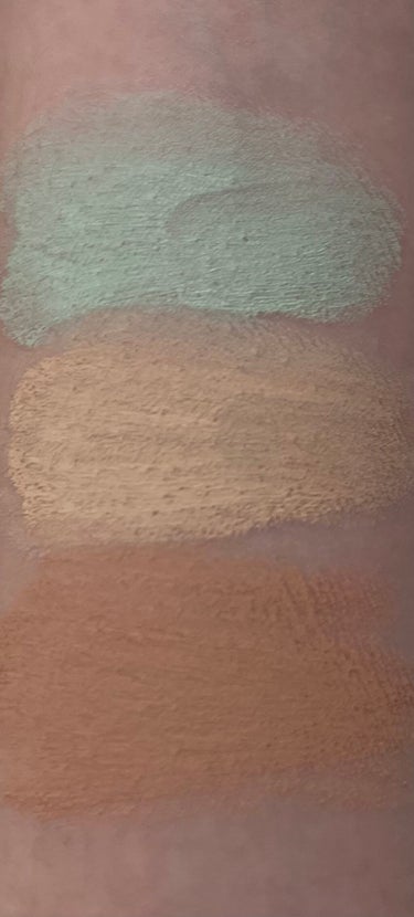 UR GLAM　CONCEALER PALETTE グリーンパレット/U R GLAM/パレットコンシーラーを使ったクチコミ（2枚目）