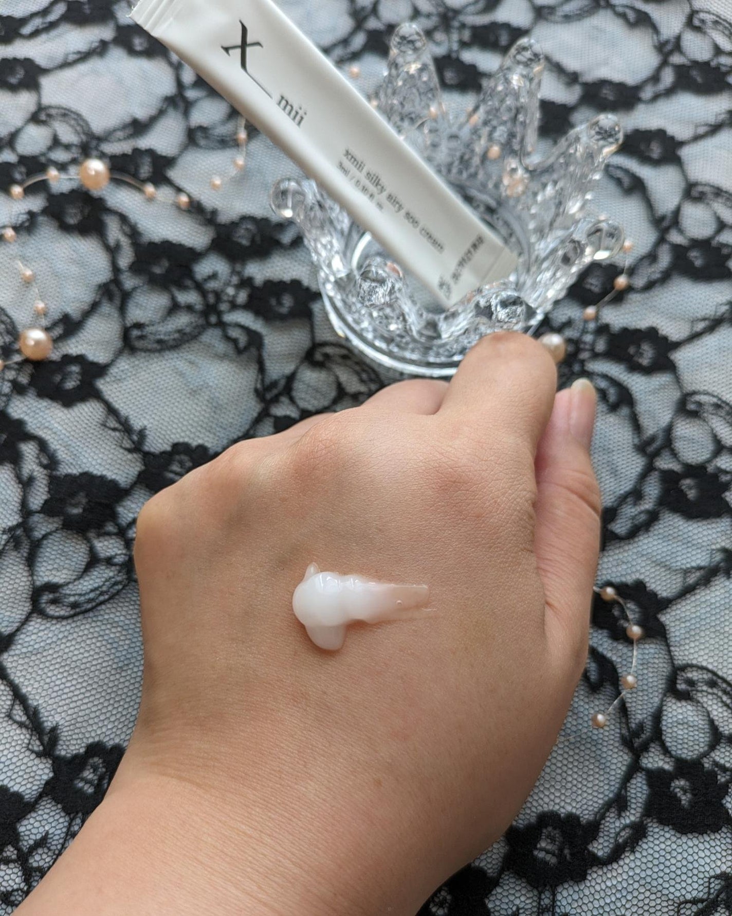 chinyan28 on LIPS 「xmii 水分クリームアンプル3ml*10包30ml一包ずつに..」(3枚目)