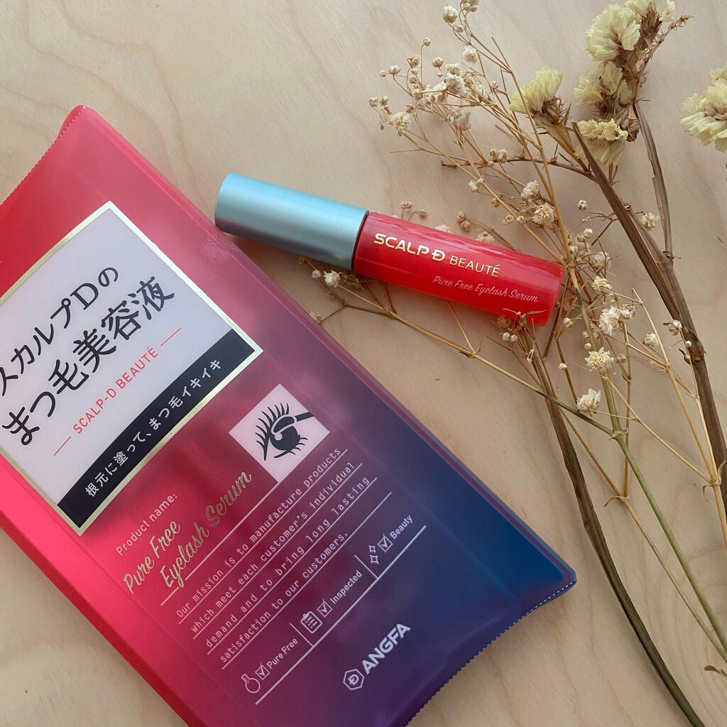 スカルプD ボーテ ピュアフリーアイラッシュセラム/アンファー(スカルプD)/まつげ美容液を使ったクチコミ(1枚目)