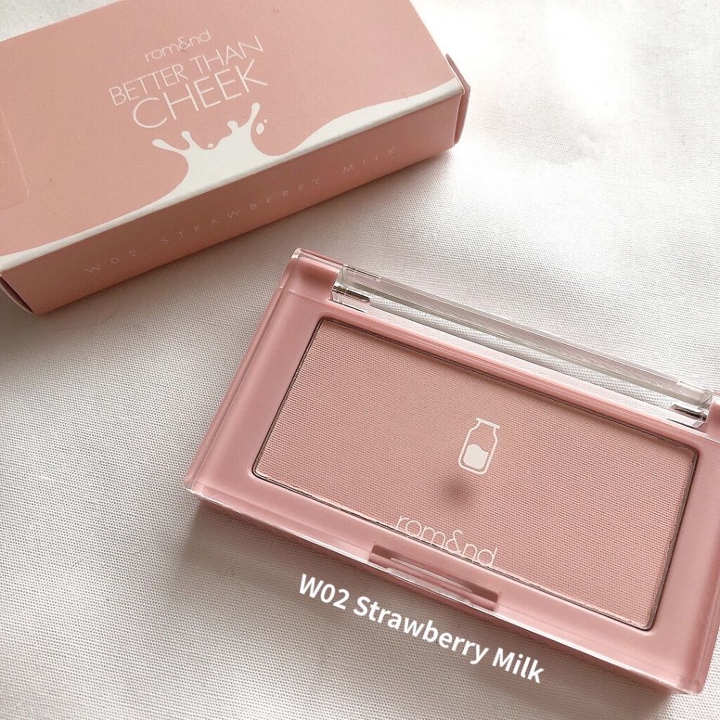 ベターザンチーク/rom&nd/パウダーチークを使ったクチコミ（2枚目）