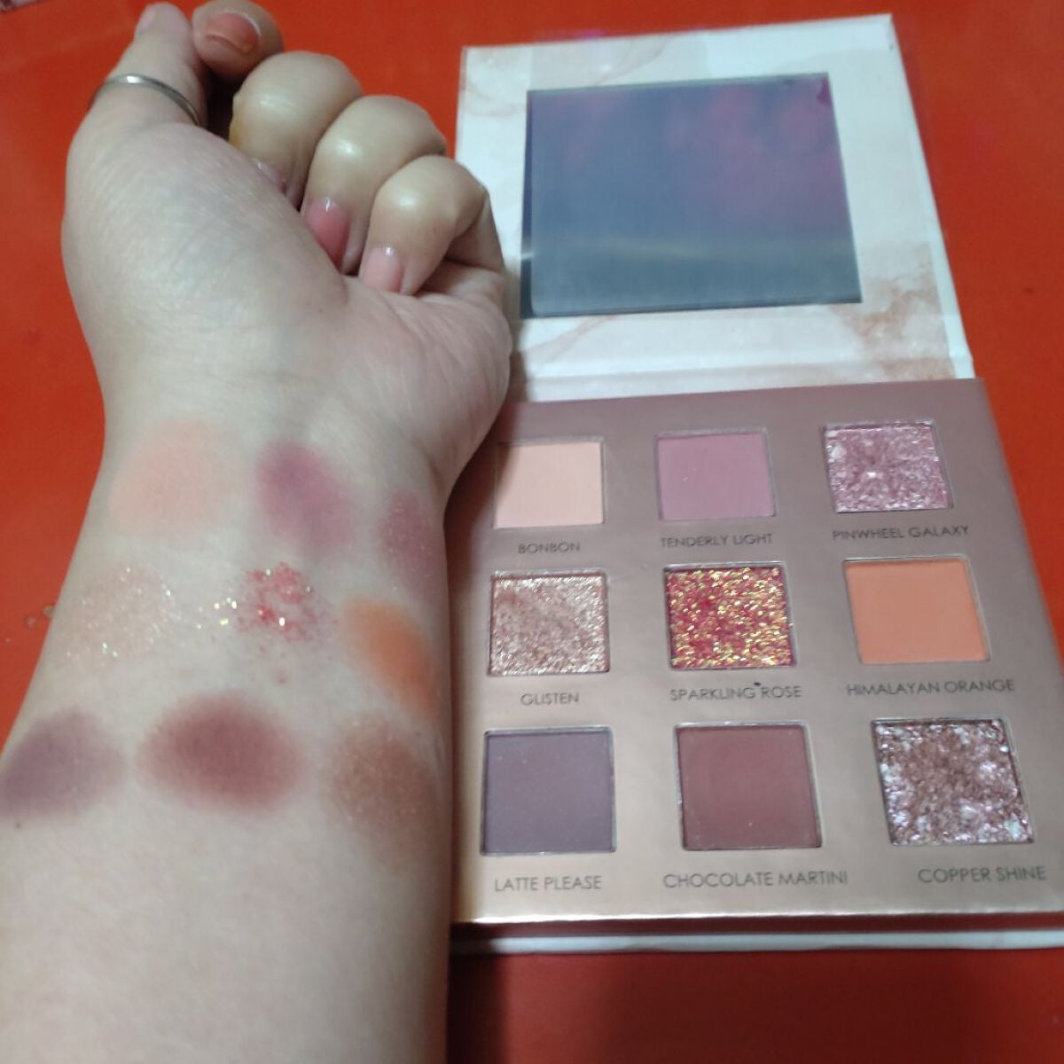 9色アイシャドウパレット/FOCALLURE/アイシャドウパレットを使ったクチコミ(7枚目)