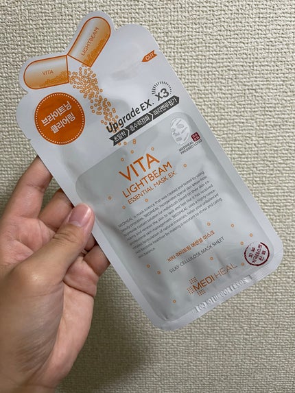 ビタライトビームエッセンシャルマスクEX/MEDIHEAL/シートマスク・パックを使ったクチコミ(1枚目)