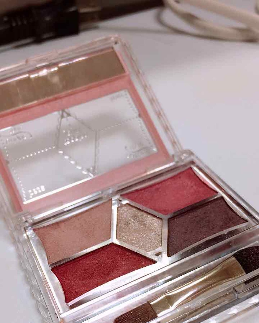 【旧品】パーフェクトスタイリストアイズ/キャンメイク/アイシャドウパレットを使ったクチコミ(1枚目)