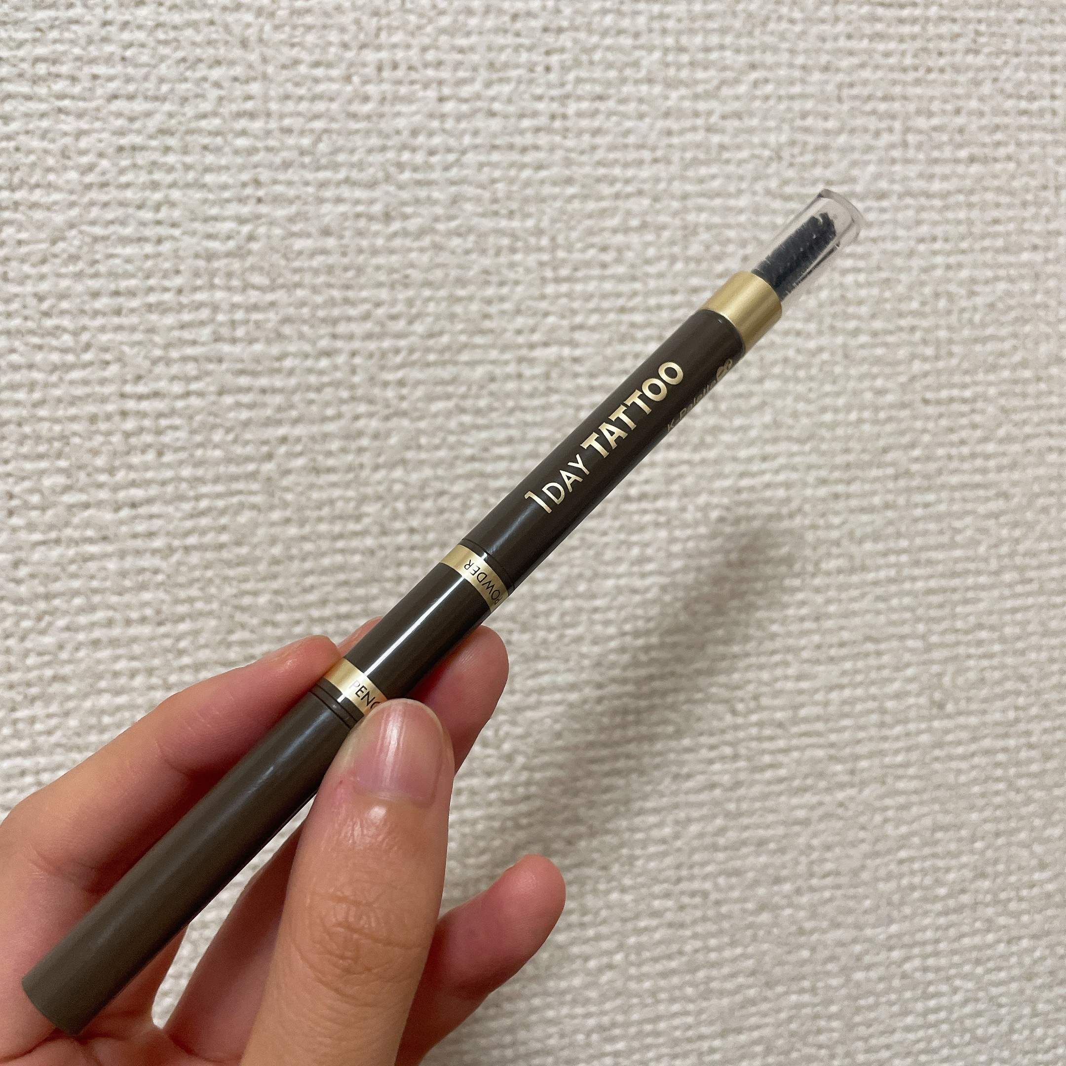 ラスティングツーウェイアイブロウ リキッドWpa 04 ダークグレージュ/K-パレット/リキッドアイブロウを使ったクチコミ（1枚目）