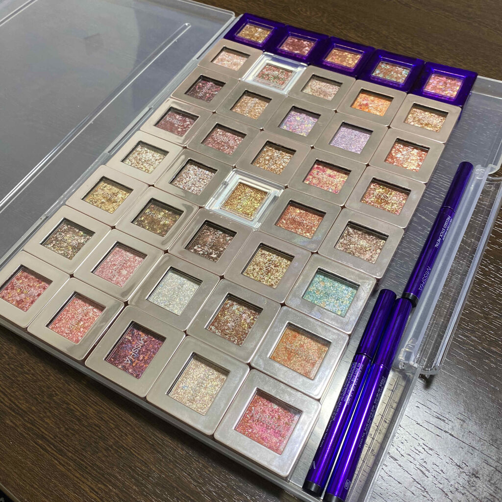 グリッタープリズム　メタル/MISSHA/単色アイシャドウを使ったクチコミ（2枚目）