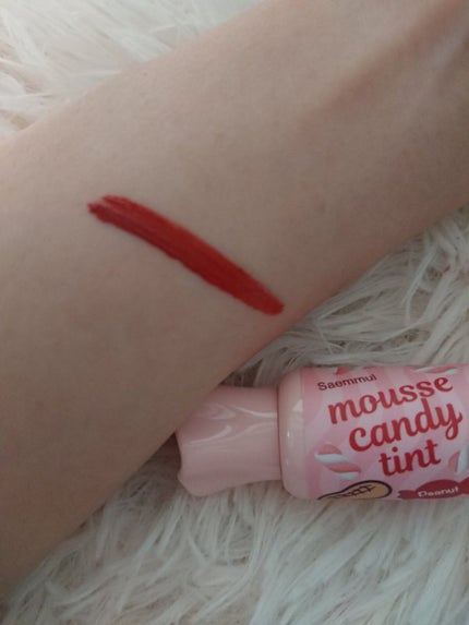 ムース キャンディー ティント 09ピーナッツムース/the SAEM/リップティントの画像