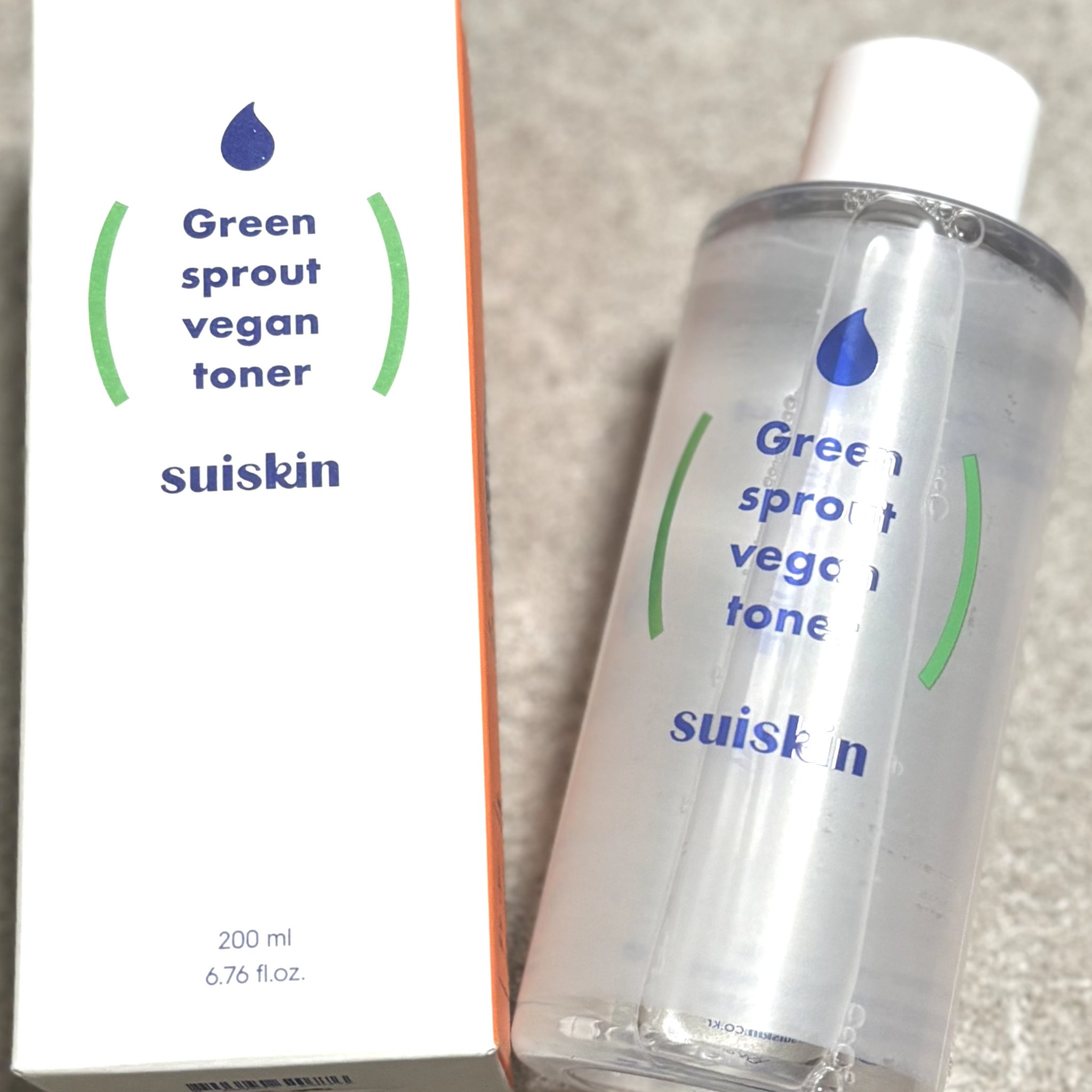 Green sprout vegan toner/suiskin/化粧水を使ったクチコミ（1枚目）