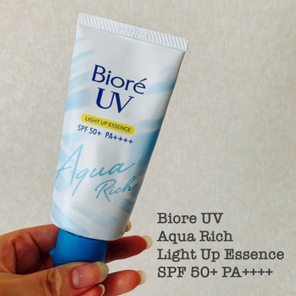 ビオレUV アクアリッチ ライトアップエッセンス/ビオレ/日焼け止めクリームを使ったクチコミ(2枚目)