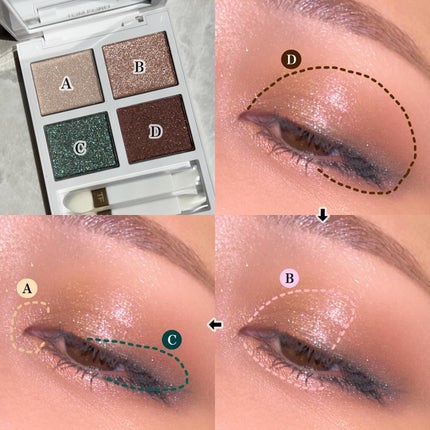 ソレイユ アイ カラー クォード/TOM FORD BEAUTY/アイシャドウパレットを使ったクチコミ(5枚目)