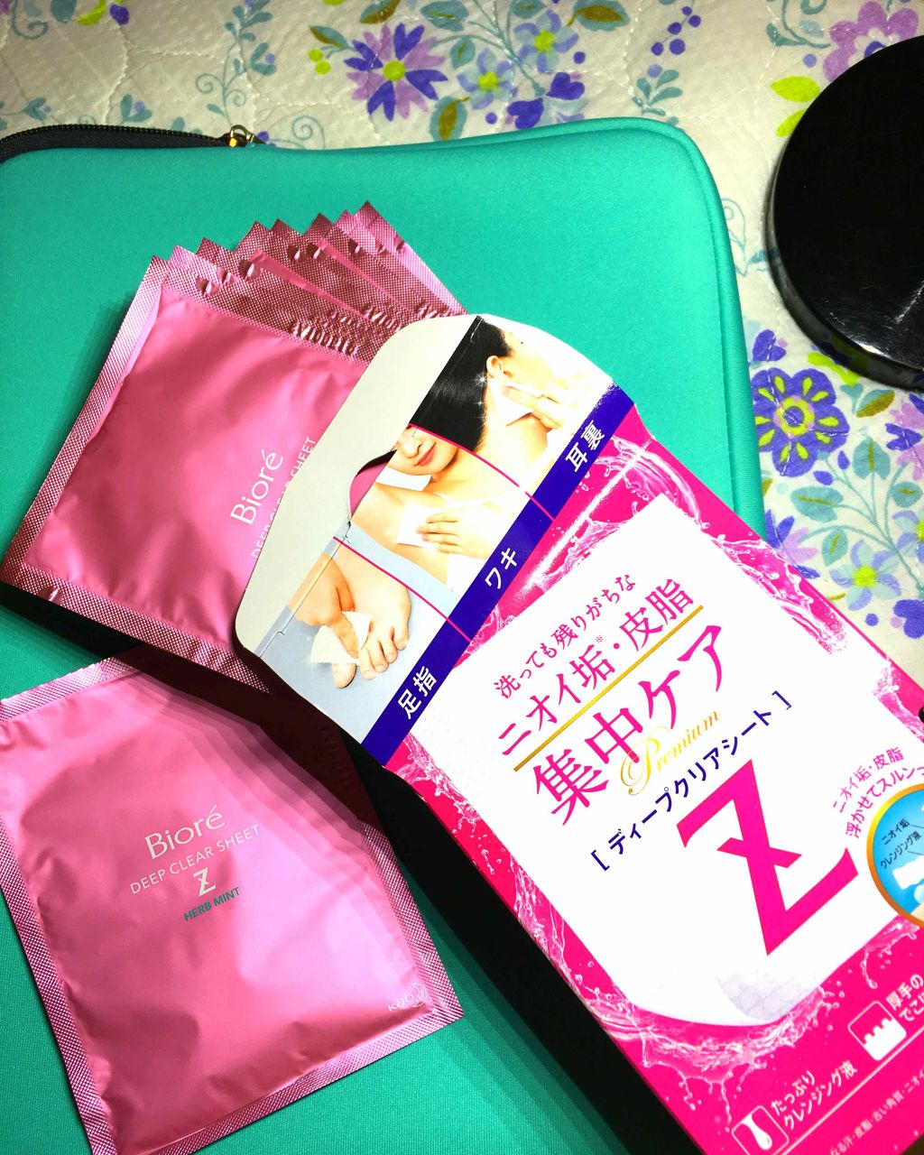 ビオレZ ディープクリアシート ハーブミントの香り/ビオレ/ボディシートを使ったクチコミ（2枚目）