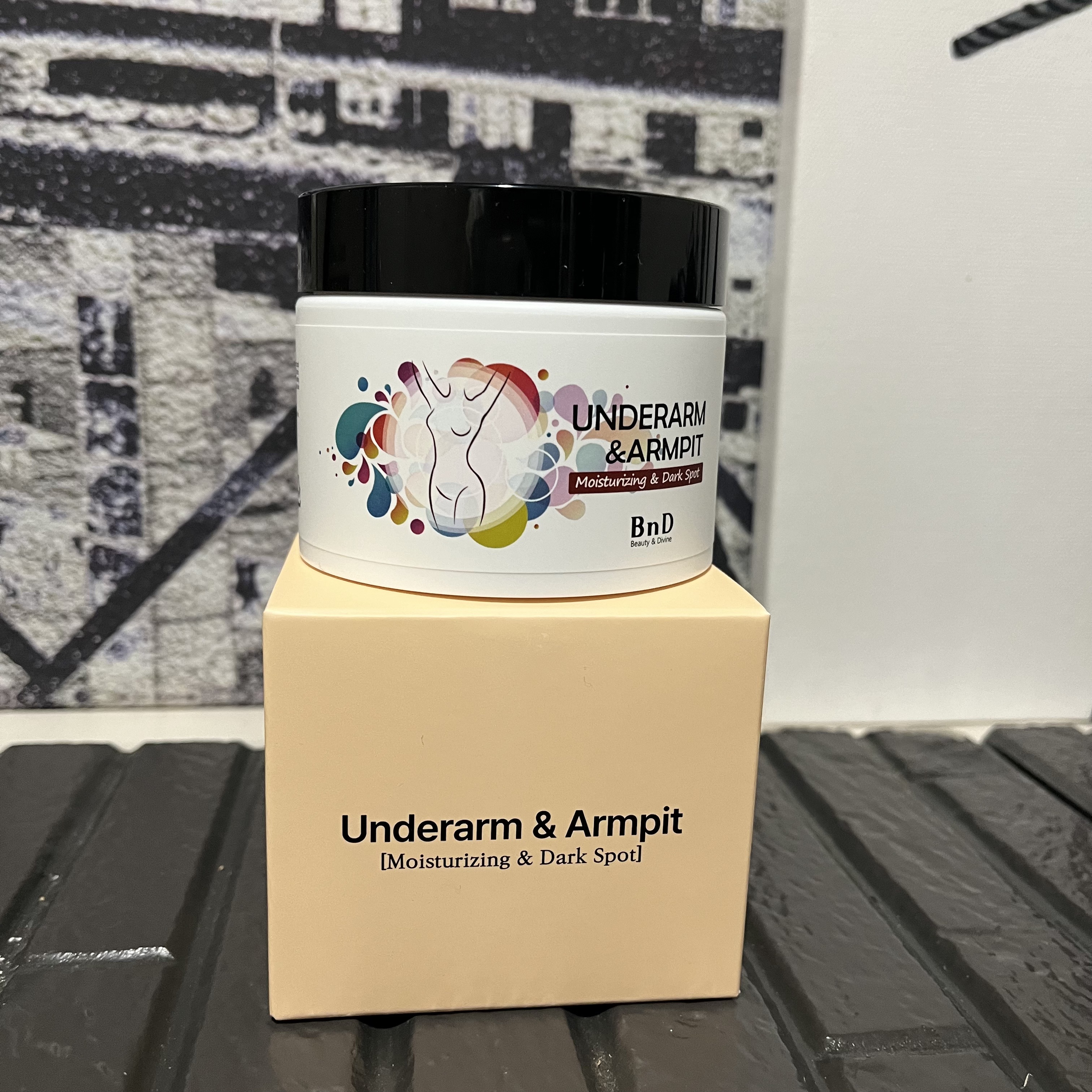 BnDアンダーアームクリーム(ボディクリーム)/BnD/デリケートゾーンケアを使ったクチコミ（1枚目）