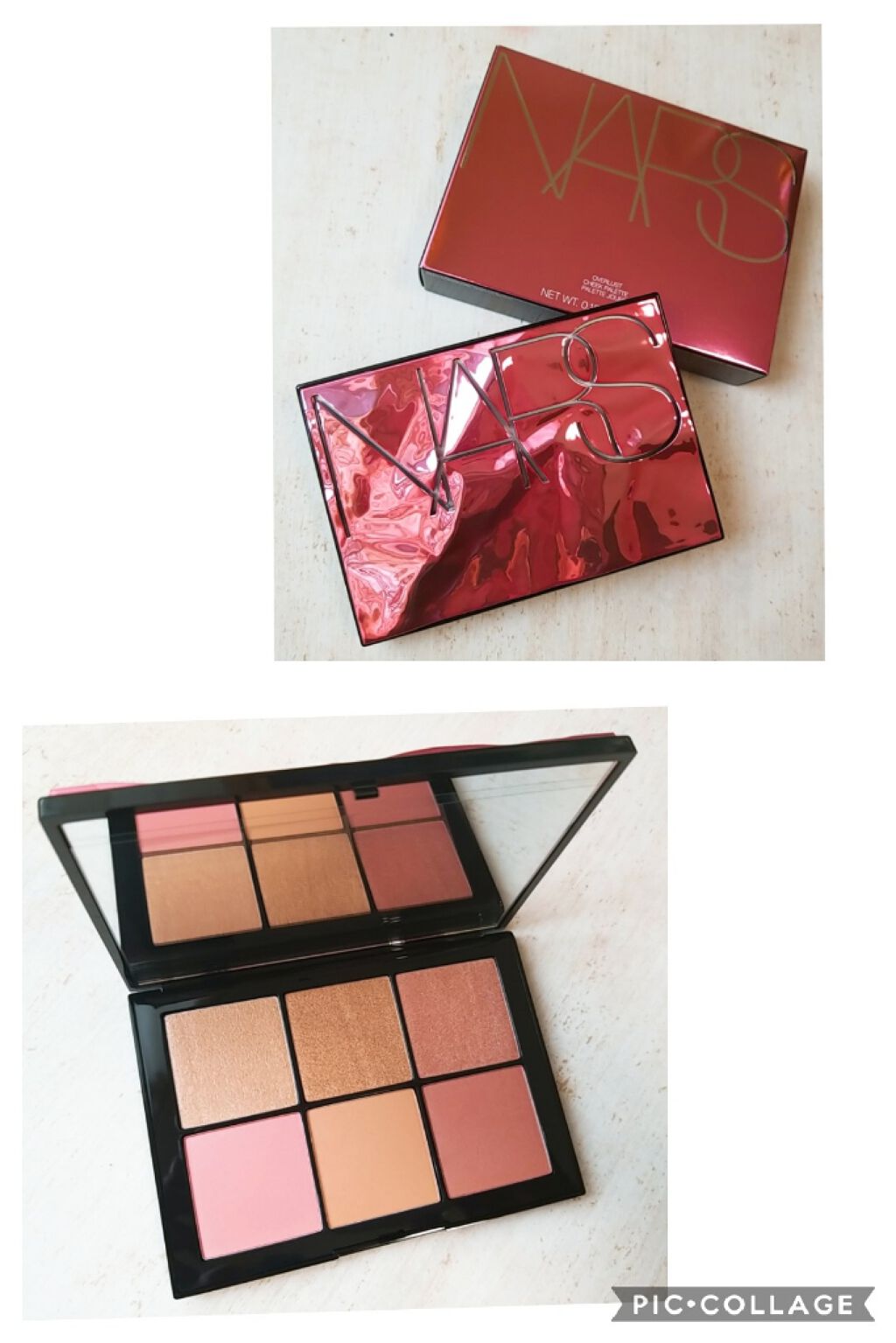 オーバーラスト チークパレット/NARS/パウダーチークを使ったクチコミ(2枚目)