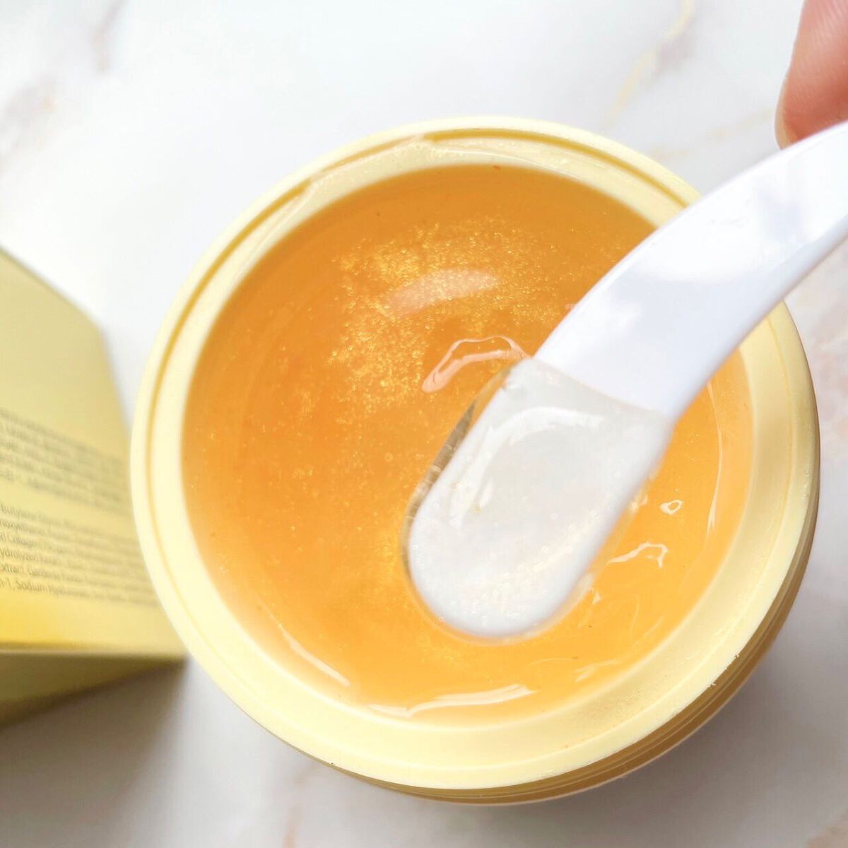 SNP ゴールド コラーゲン スリーピング パック/SNP/シートマスク・パックを使ったクチコミ（3枚目）