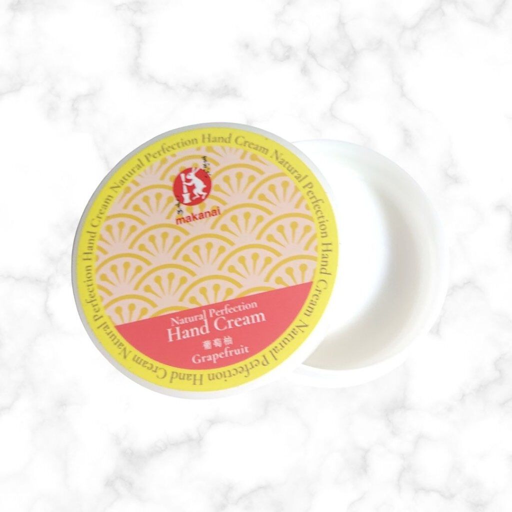 絶妙レシピのハンドクリーム 葡萄柚(グレープフルーツ)/まかないこすめ/ハンドクリームを使ったクチコミ（1枚目）