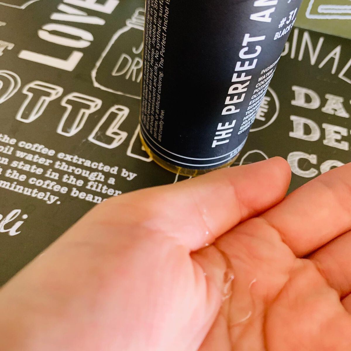 ザ・パーフェクトアンカー ブラックスプルースブレンド #31/THE PERFECT ANCHOR/ボディソープを使ったクチコミ(3枚目)